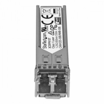 StarTech.com Transceptor de Fibra SFP de 1 gigabit 1000Base-SX - Compatible HP 3CSFP91 - Mini GBIC M 3CSFP91ST