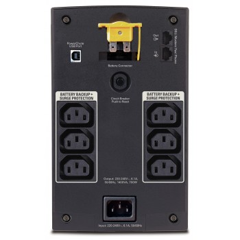 APC Back-UPS 1400VA - UPS - CA 230 V - 700 vatios  BX1400UI