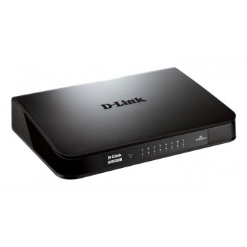 D-Link GO-SW-16G 16 puertos RJ-45 Negro GO-SW-16G