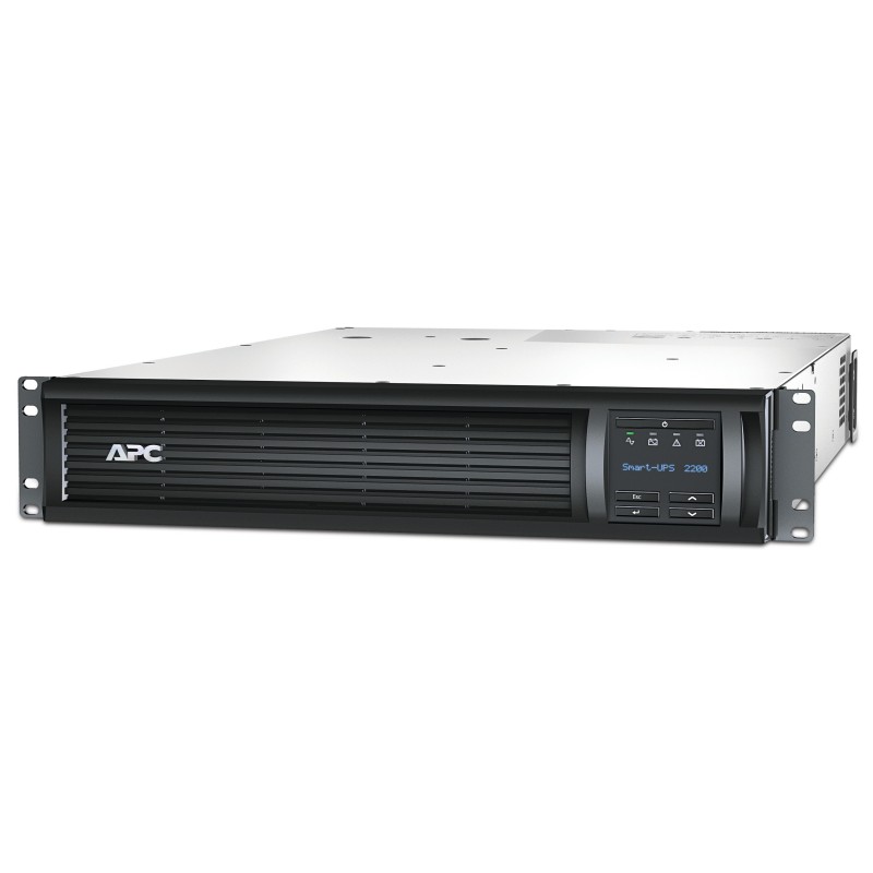APC Smart-UPS 2200 LCD - UPS (montaje en bastidor) - CA 220 230 240 V - 1.98 kW - 2200 VA - RS-232,  SMT2200RMI2U