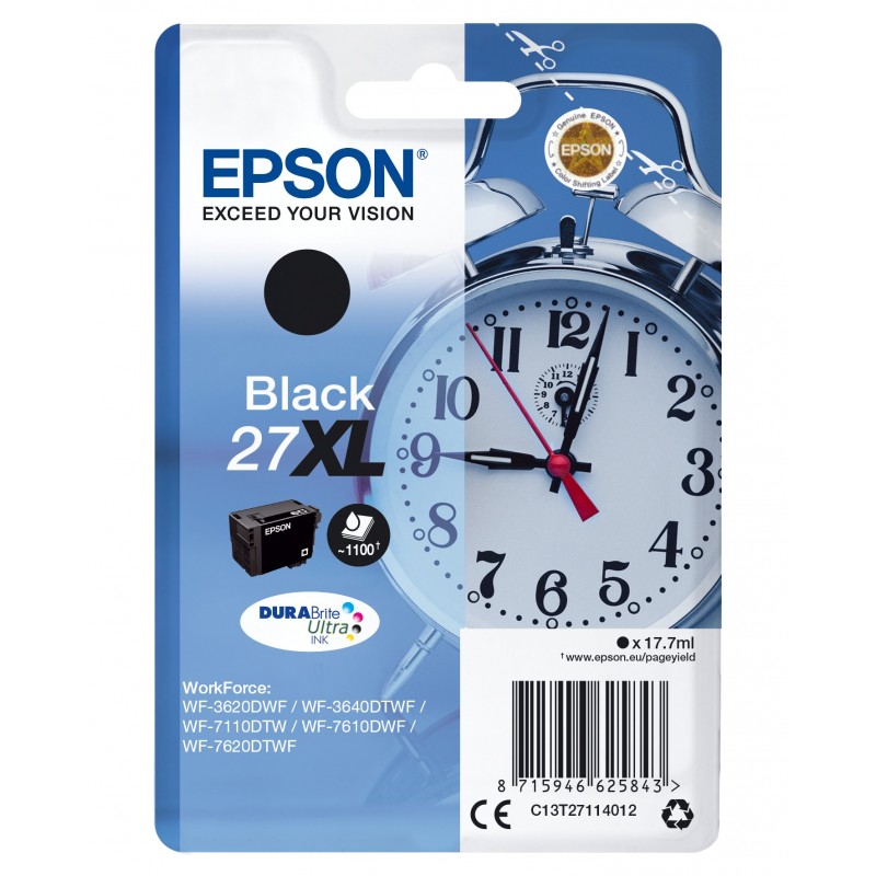 Epson C13T27114012 Negro C13T27114022