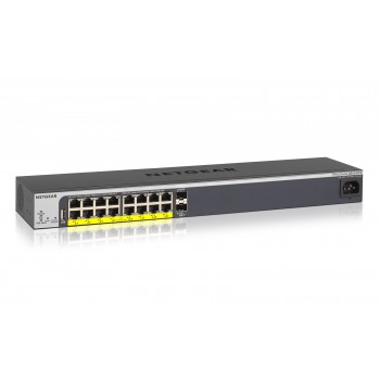 Netgear GS418TPP 16 puertos RJ-45 Negro GS418TPP-100EUS