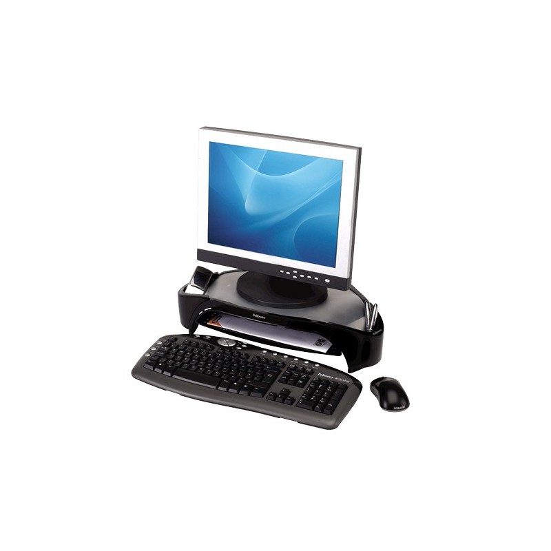 Fellowes 8020801, 10 kg, 53,3 cm (21"), Ajustes de altura, Negro