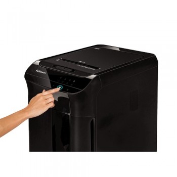 Fellowes AutoMax 350C, Cross shredding, 23 cm, 4 x 38 mm, 68 L, Botones, Tocar, 4 rueda(s) 4964101