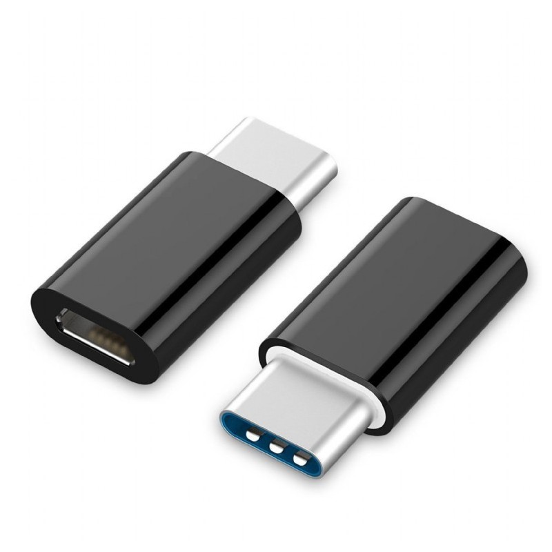 Gembird A-USB2-CMmF-01 USB Type-C Micro USB Negro 