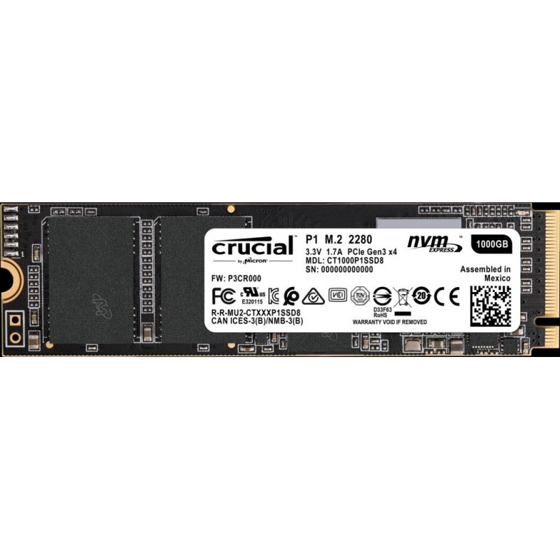 Crucial P1 CT1000P1SSD8