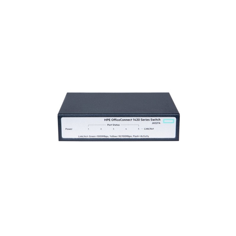 HPE OfficeConnect 1420 5G 5 puertos RJ-45 Gris JH327A