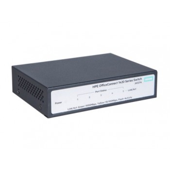 HPE OfficeConnect 1420 5G 5 puertos RJ-45 Gris JH327A