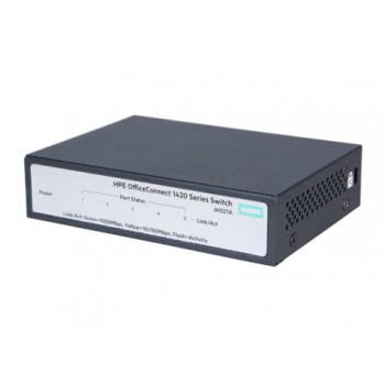 HPE OfficeConnect 1420 5G 5 puertos RJ-45 Gris JH327A