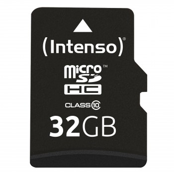 Intenso 32GB MicroSDHC 32GB MicroSDHC Clase 10 Negro 3413480