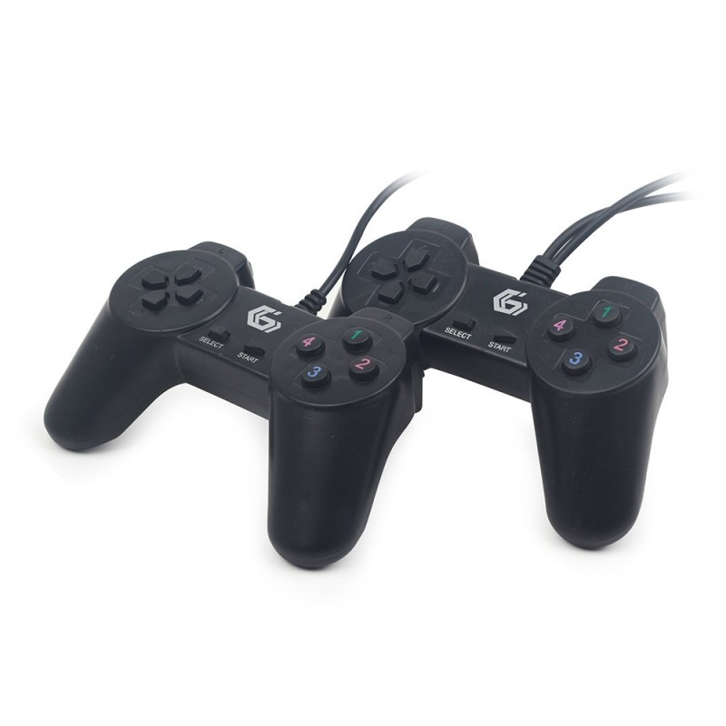 Gembird JPD-UB2-01 Gamepad PC Negro mando y volante