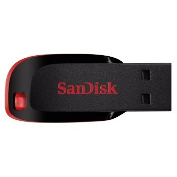 SanDisk Cruzer Blade 64GB 64GB USB 2.0 Tipo A Negro, Rojo SDCZ50-064G-B35