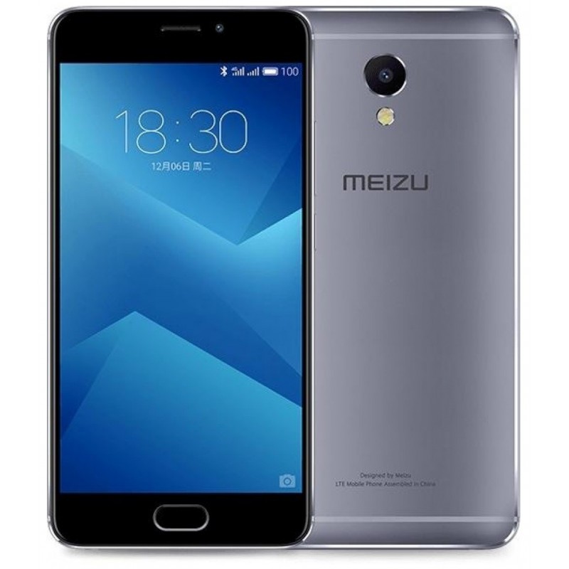 Meizu M5 Note - 5,5 pulgadas - 16 GB - 3 GB - Negro, Gris M621H-3 16DG