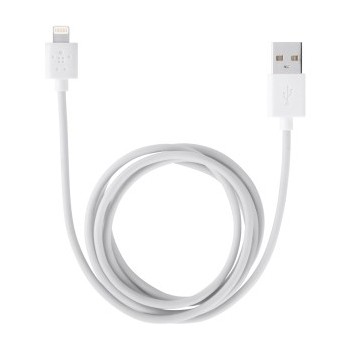 Belkin Cable Apple iPhone iPad in White F8J023BT2M-WHT