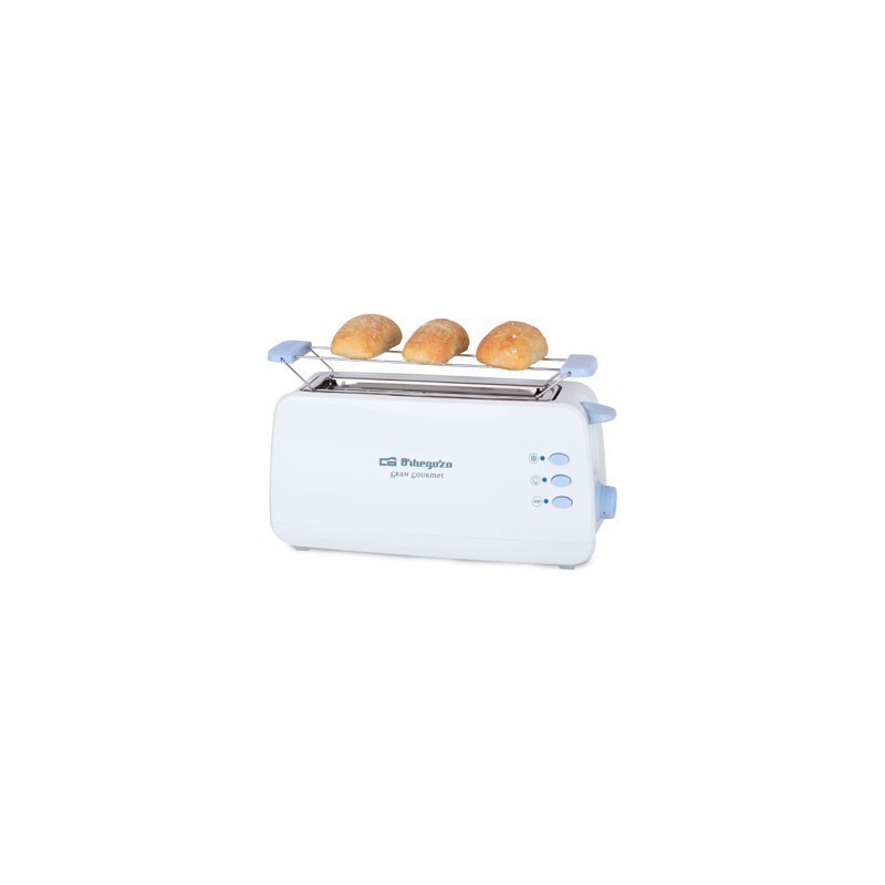 Orbegozo TO 4012, 2 rebanada(s), Azul, Blanco, 800 W, 220 - 240 V, 50 Hz 15773