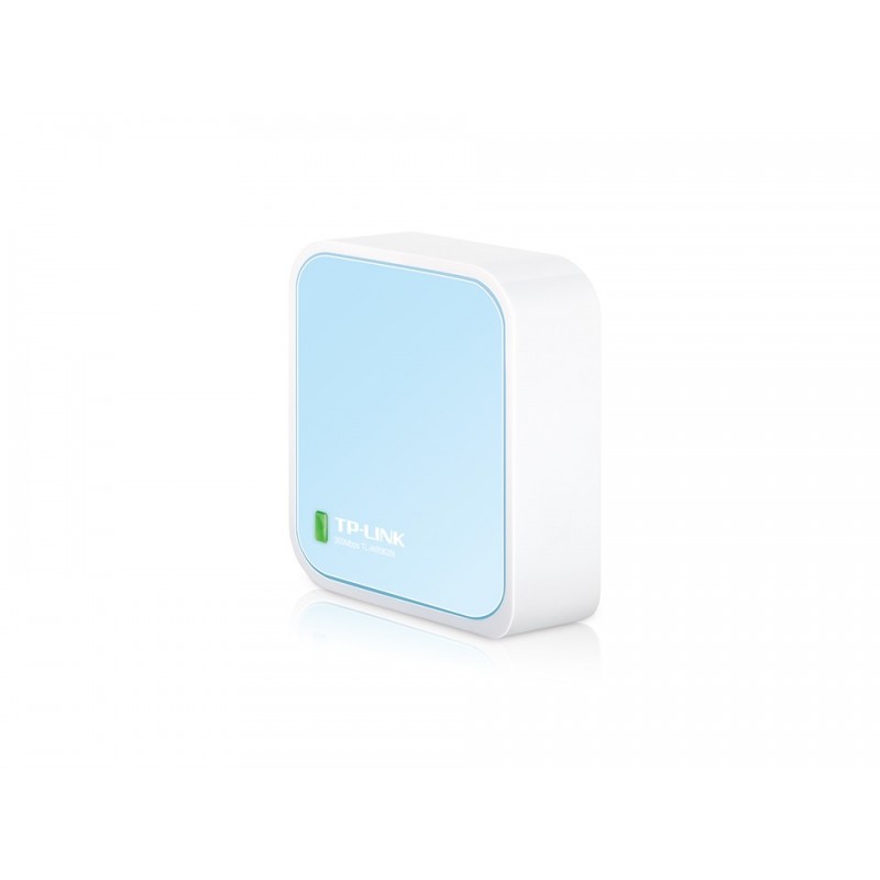 TP-LINK TL-WR802N cableado 1 puertos RJ-45 10,100 Azul, Blanco TL-WR802N