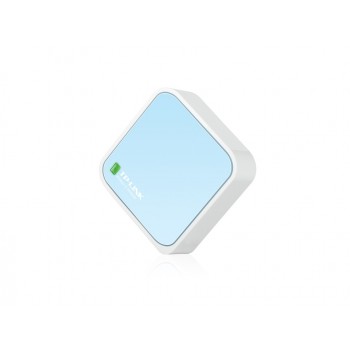 TP-LINK TL-WR802N cableado 1 puertos RJ-45 10,100 Azul, Blanco TL-WR802N