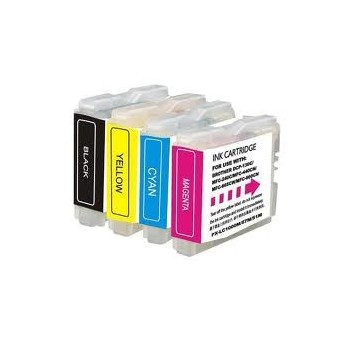 Brother LC-121VALBP Negro, Cian, Magenta, Amarillo LC121VALBP
