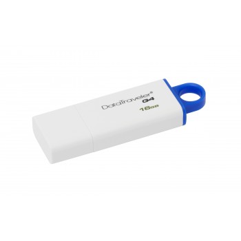 Kingston Technology DataTraveler 16GB USB 3.0 (3.1 Gen 1) Tipo A Azul, Blanco DTIG4 16GB