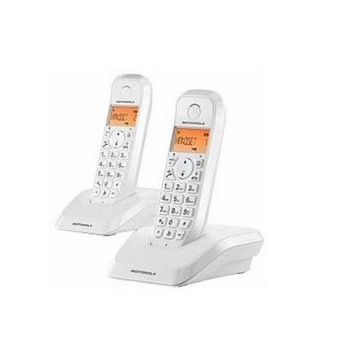 DECT MOTOROLA SERIE S12 DUO BLAN 107S1202WHITE