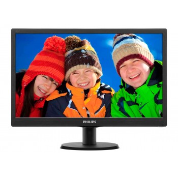 (Reacondicionado) Philips V-line 193V5LSB2 - Monitor LED - 18.5" - 1366 x 768 - 200 cd m2 - 700 1 - 10000000 1