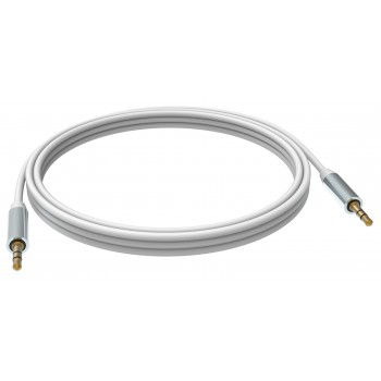 Vision TC 1M3.5MMP, 3,5mm, Macho, 3,5mm, Macho, 1 m, Blanco TC 0.5M3.5MMP