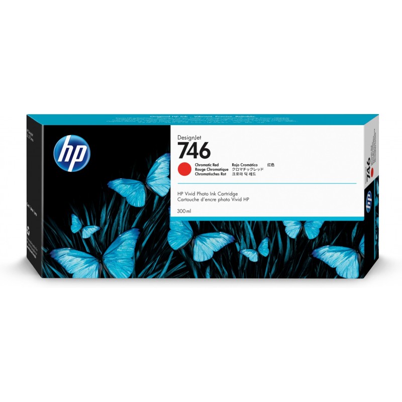 HP 746 P2V81A Rojo P2V81A