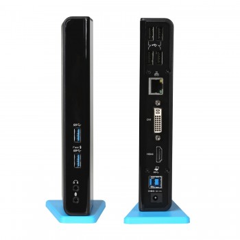 i-tec USB 3.0 Dual replicador, Acoplamiento, USB 3.0 (3.1 Gen 1) Type-A, USB Type-A, USB Tipo B, 3,5 U3HDMIDVIDOCK