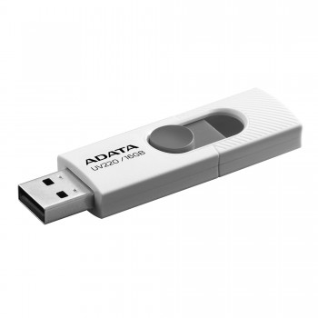 A-DATA UV220 16GB USB 2.0 Gris, Blanco AUV220-16G-RWHGY