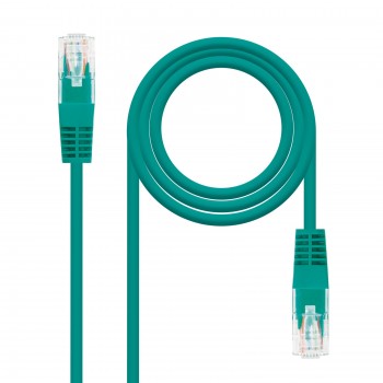 Nanocable 10.20.0100-GR 0.5m Cat5e U UTP (UTP) cable de red