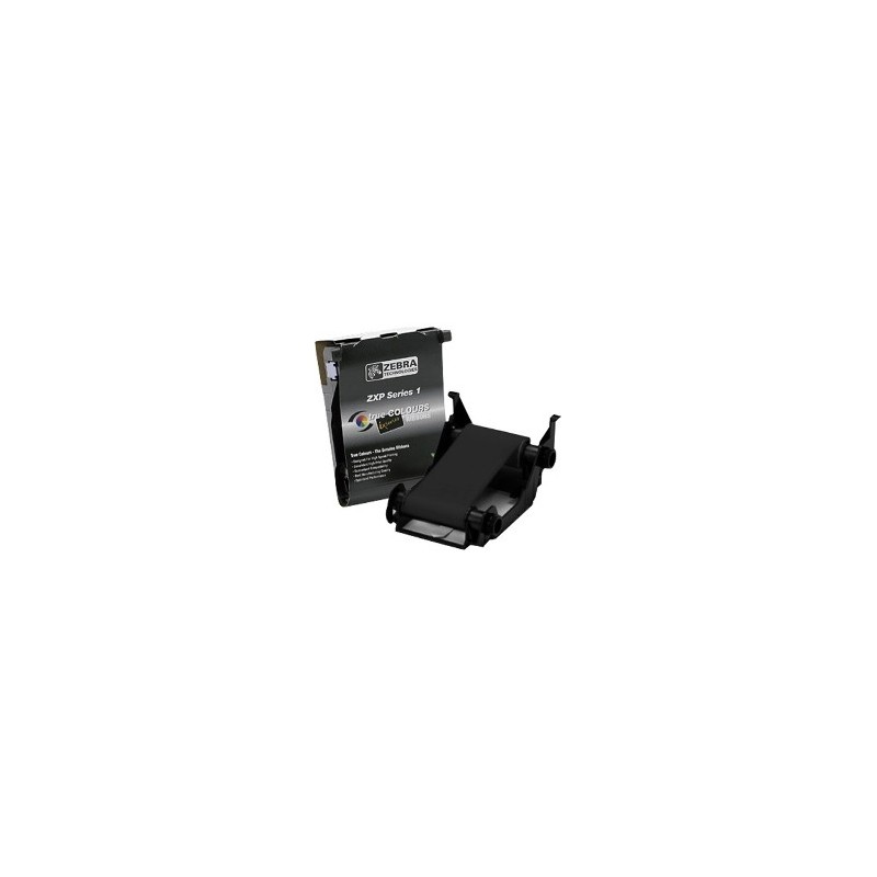 Zebra ix Series - 1 - negro   monocromo - cinta de impresión - para ZXP Series 1 800011-101
