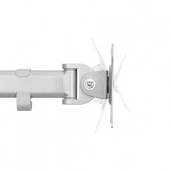 NM-D135SILVER es un soporte de escritorio con 3 puntos de giro para pantallas LCD LED TFT de hasta 3