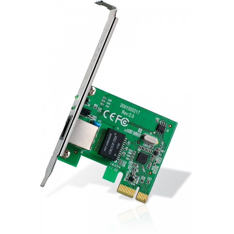 (Reacondicionado) TP-LINK Gigabit PCI Express Network Adapter, Inalámbrico, PCI, 32-bit PCIe 1.0a, 2000 Mbit s, 10 100 TG-3468
