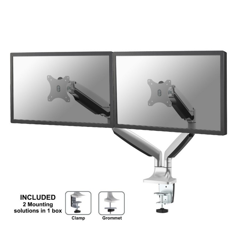SOPORTE MONITOR NM-D750DSILVER