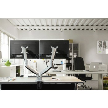 SOPORTE MONITOR NM-D750DSILVER