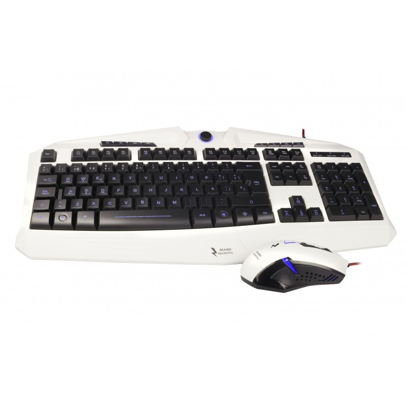Tacens MCPZE1 Wired Negro, Blanco