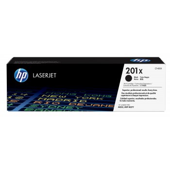 Cartucho de toner original LaserJet HP 201X negro de alta capacidad CF400X