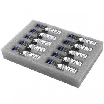 StarTech.com Paquete de 10 SFPs Gigabit de Fibra GLCLHSMD10ST