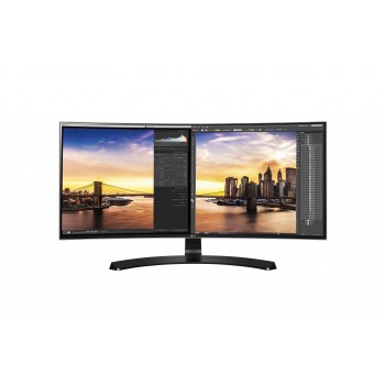LG 34UC88-B, 86,4 cm (34"), 3440 x 1440 Pixeles, LED, 5 ms, 300 cd   m², Negro