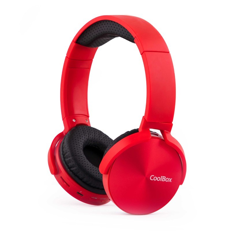 COOLBOX CoolMetal Supraaural Red COO-AUB-02RD