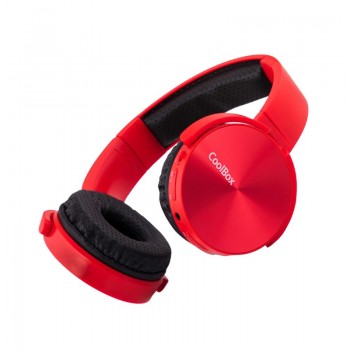COOLBOX CoolMetal Supraaural Red COO-AUB-02RD