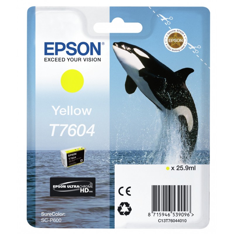Epson T7604 Amarillo C13T76044010