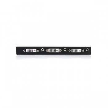 StarTech.com Duplicador Divisor Multiplicador de Vídeo DVI y Audio de 2 puertos - Cable, DVI, DVI-D, ST122DVIA
