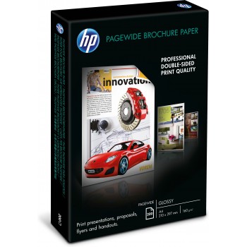 HP Papel brillante para folletos   200 hojas A4 210 x 297 mm Z7S67A