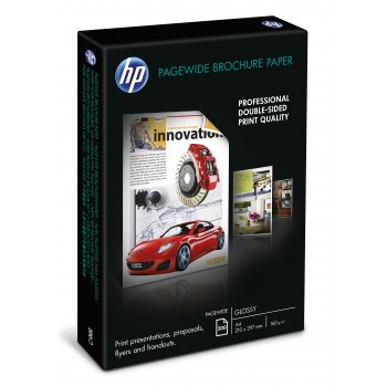 HP Papel brillante para folletos   200 hojas A4 210 x 297 mm Z7S67A