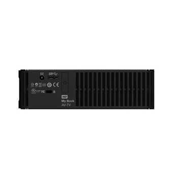 WD 2TB My Book AV-TV 2TB USB Type-A 3.0 (3.1 Gen 1) Negro WDBGLG0020HBK-EESN