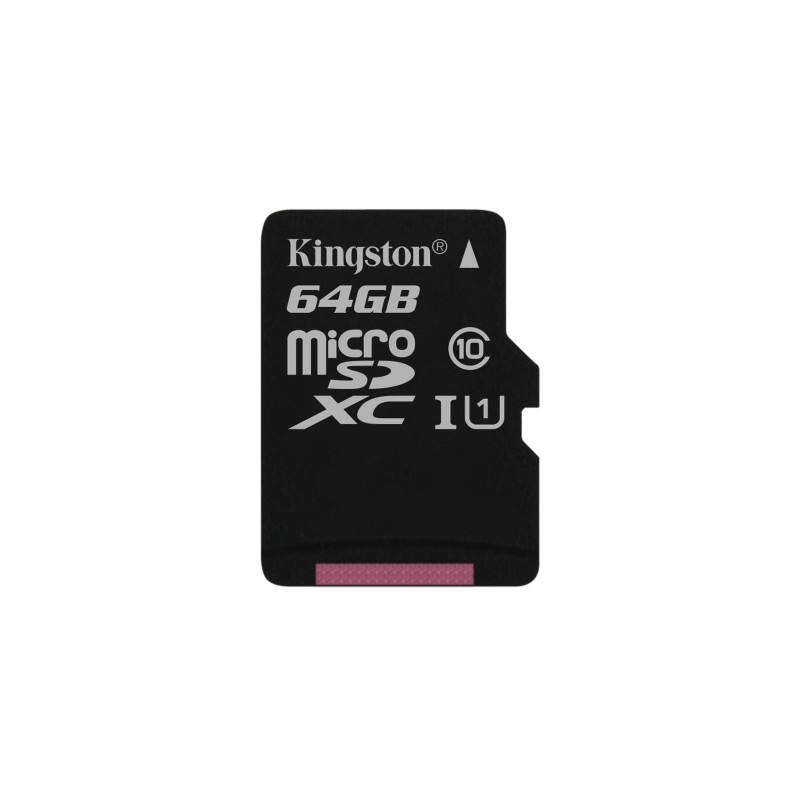 Kingston Technology Canvas Select 64GB MicroSD Clase 10 Negro SDCS 64GBSP