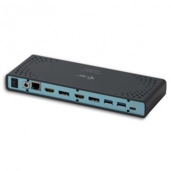 i-tec USB 3.0   USB-C Dual Display Docking Station + Power Delivery, Alámbrico, USB 3.0 (3.1 Gen 1)  CADUA4KDOCKPDL