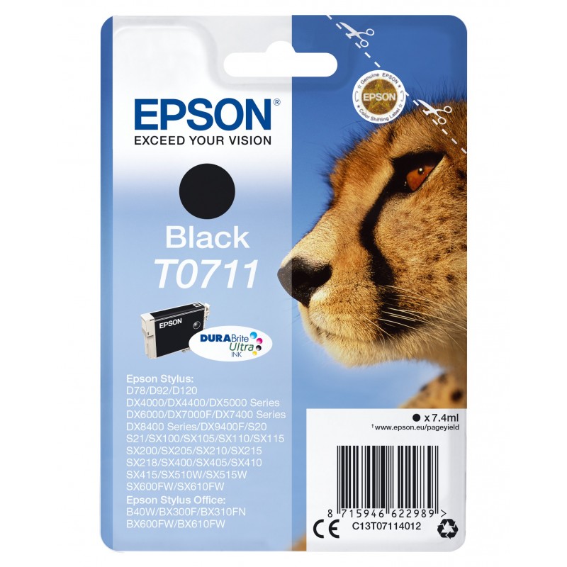 Epson C13T07114022 Negro C13T07114022