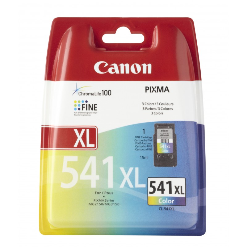 Canon CL-541 XL Cian, Magenta, Amarillo 5226B005
